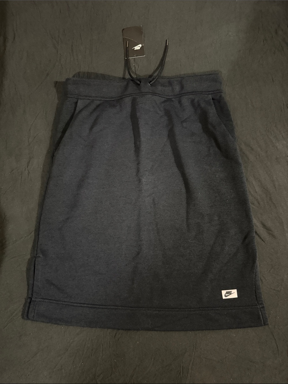 New Nike black  Skirt with Drawstring Waist